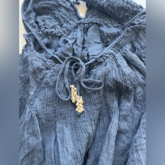 Free People Forever Favorite Mini Dress Size XS Black - Picture 6 of 11